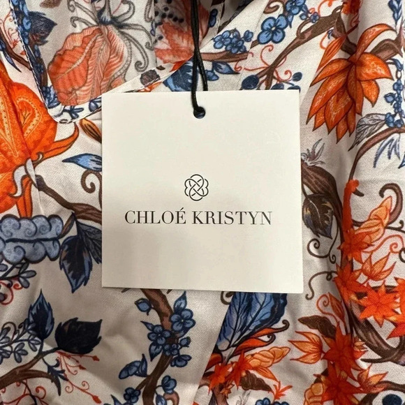 Chloe Kristyn NWT’s Fleur Blanche Zoë Blouse. Size small - Picture 7 of 8